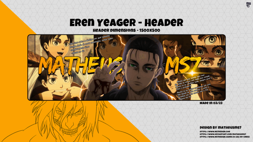 Eren Yeager - Header